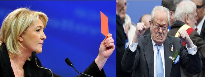 Η Λεπέν έθεσε σε διαθεσιμότητα τον πατέρα της