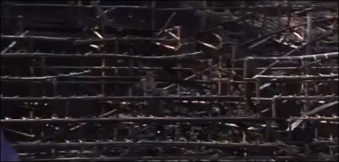 Στάχτες έγινε το Θέατρο Ρεματιάς – ΒΙΝΤΕΟ