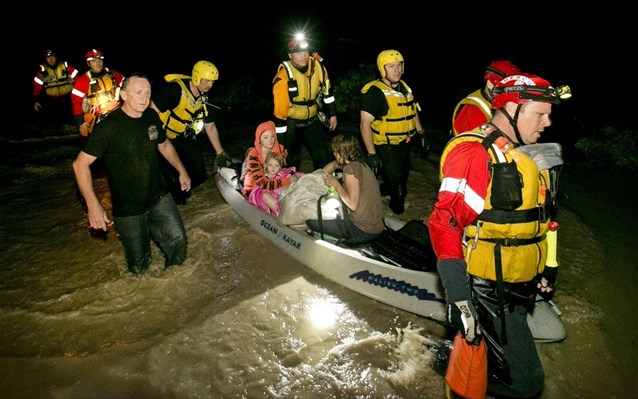 Τρεις νεκροί από πλημμύρες στις ΗΠΑ