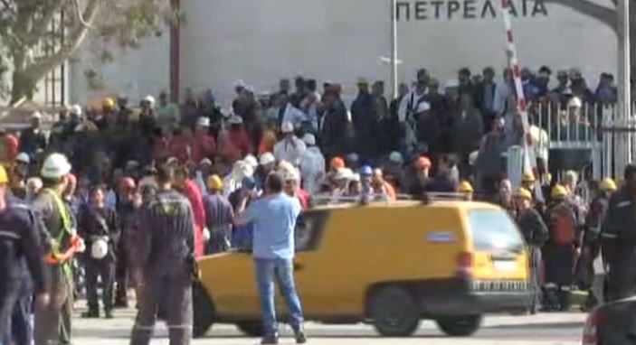 Πυρκαγιά στα διυλιστήρια Ασπροπύργου – Έξι τραυματίες – ΒΙΝΤΕΟ