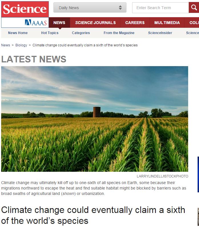 Μελέτη – σοκ για την κλιματική αλλαγή – ΦΩΤΟ