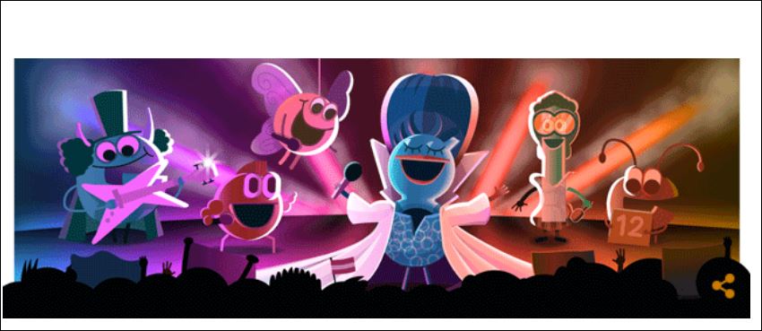 Eurovision: Η Google στο ρυθμό της μουσικής