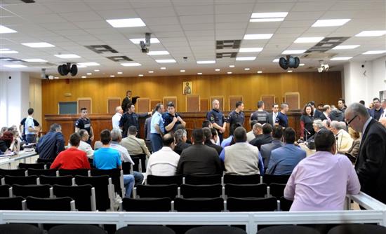 Διεκόπη για τις 15 Μαΐου η δίκη της Χρυσής Αυγής – ΤΩΡΑ