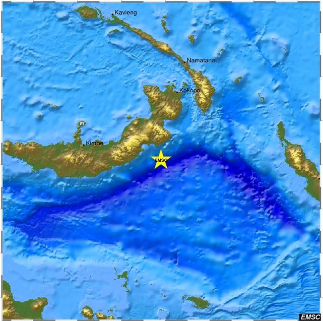 Ισχυρός σεισμός 7,4 Ρίχτερ στην Παπούα Νέα Γουινέα