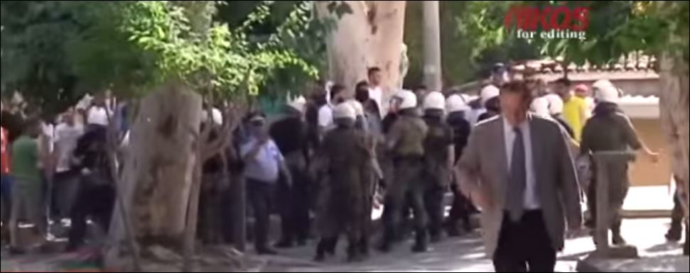 Ένας τετράχρονος θύμα της βεντέτας στην Αγία Βαρβάρα – ΒΙΝΤΕΟ