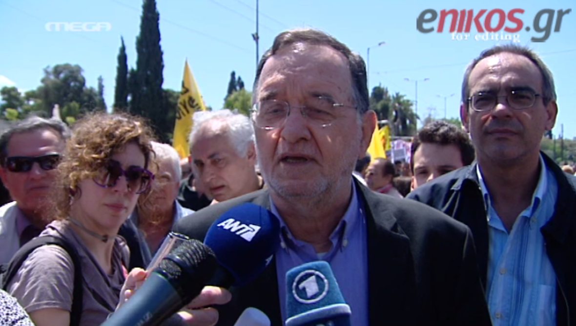 Λαφαζάνης: Δεν θα αποδεχθούμε συμφωνία που επαναφέρει μνημόνια – ΒΙΝΤΕΟ