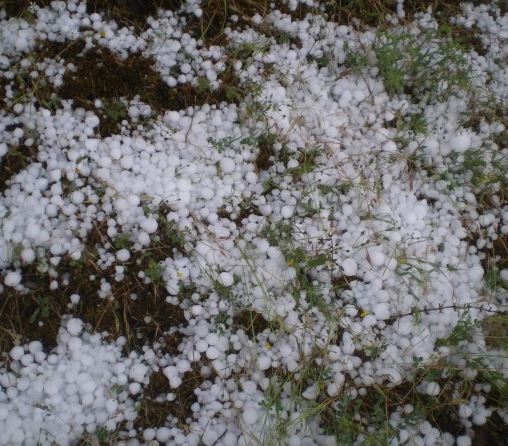 Στα “λευκά” η Κοζάνη από το… χαλάζι – ΦΩΤΟ – ΒΙΝΤΕΟ