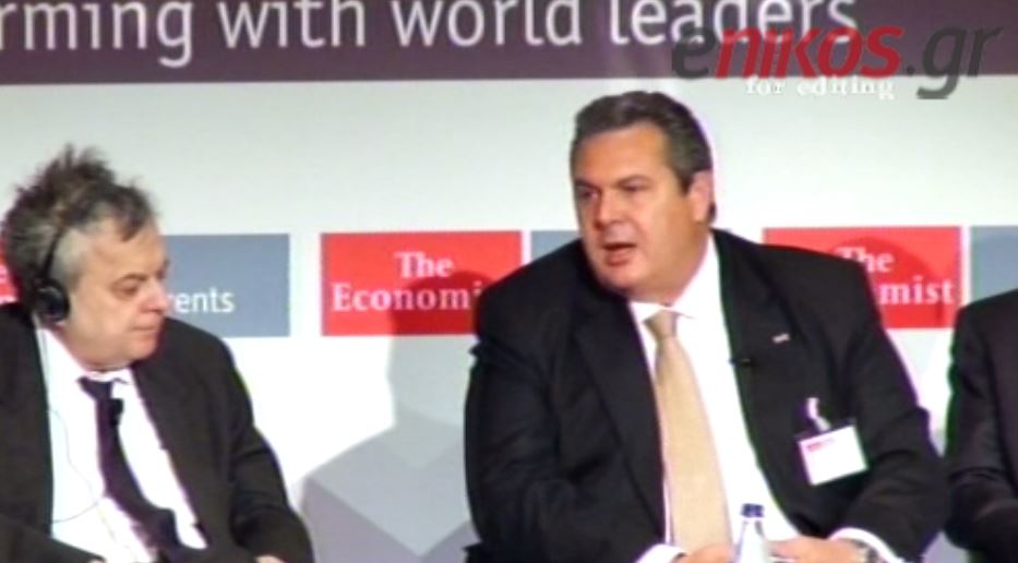 Καμμένος: Αν δεν μας δώσουν χρήματα θα βρούμε από αλλού – ΒΙΝΤΕΟ