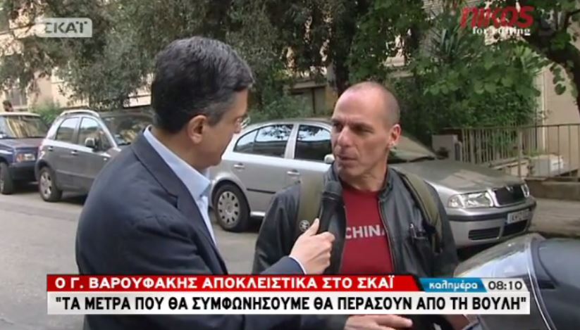 Βαρουφάκης: Οι μισθοί και οι συντάξεις θα πληρώνονται – ΒΙΝΤΕΟ