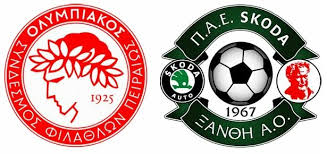 Οι ενδεκάδες του Ολυμπιακού και της Skoda Ξάνθης