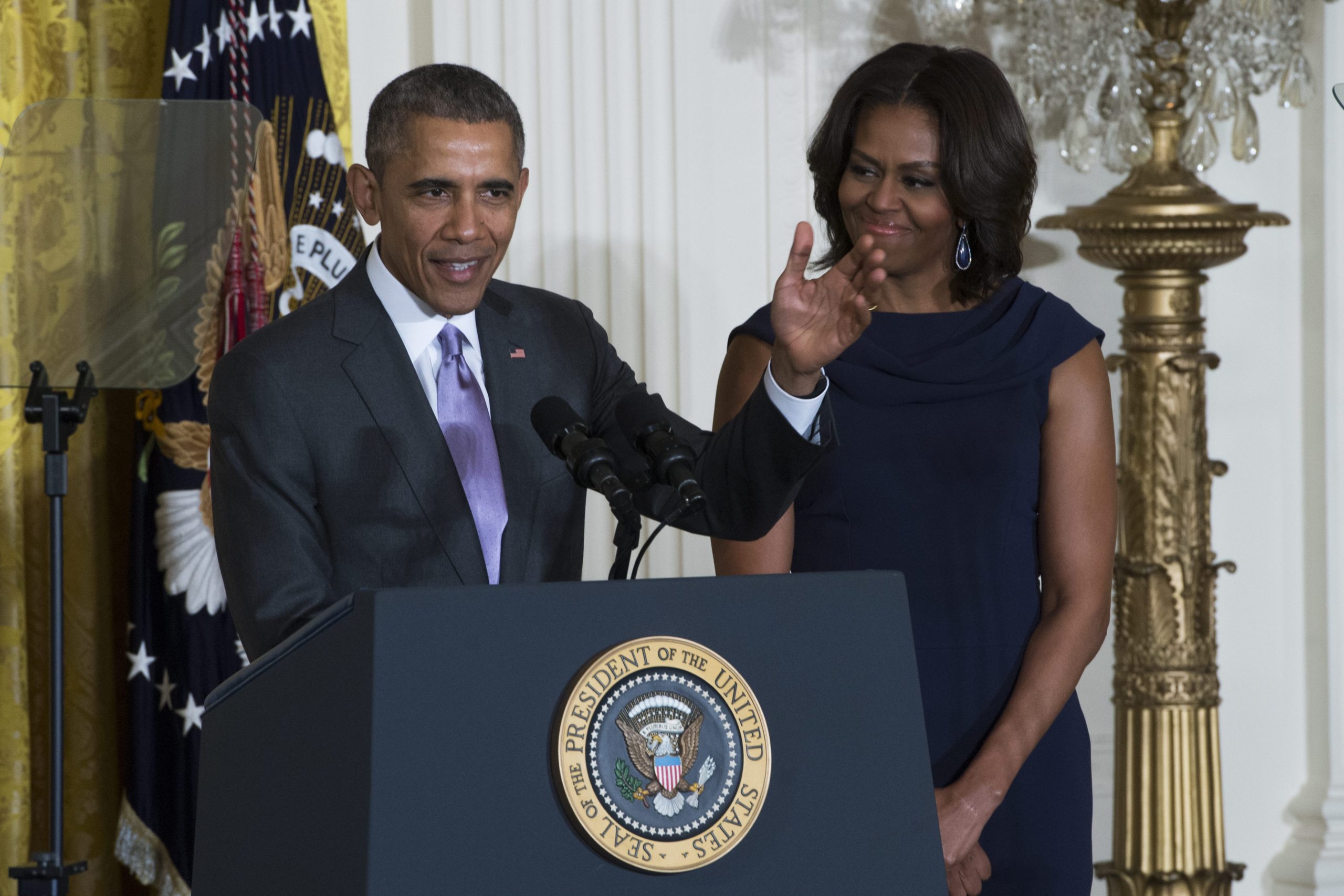 Συγχαρητήρια από Μπαράκ και Μισέλ Ομπάμα για την νεογέννητη πριγκίπισσα