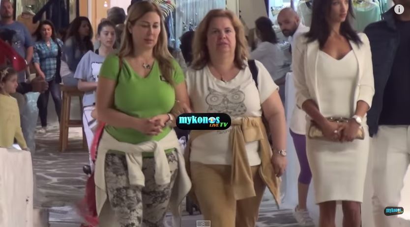 H Θώδη και η βόλτα της στην Μύκονο – ΒΙΝΤΕΟ