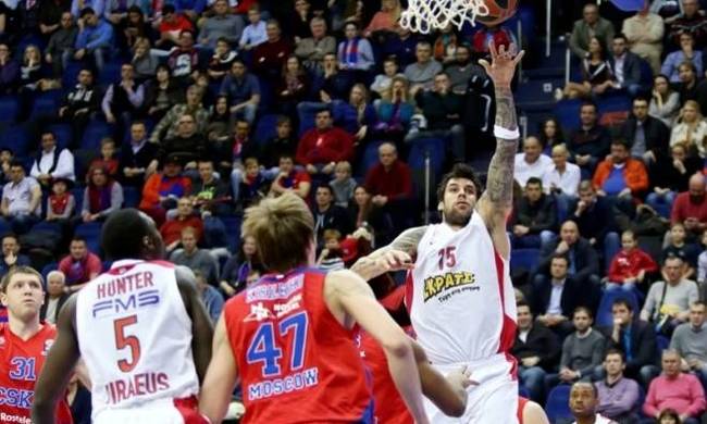 Live: ΤΣΣΚΑ Μόσχας – Ολυμπιακός