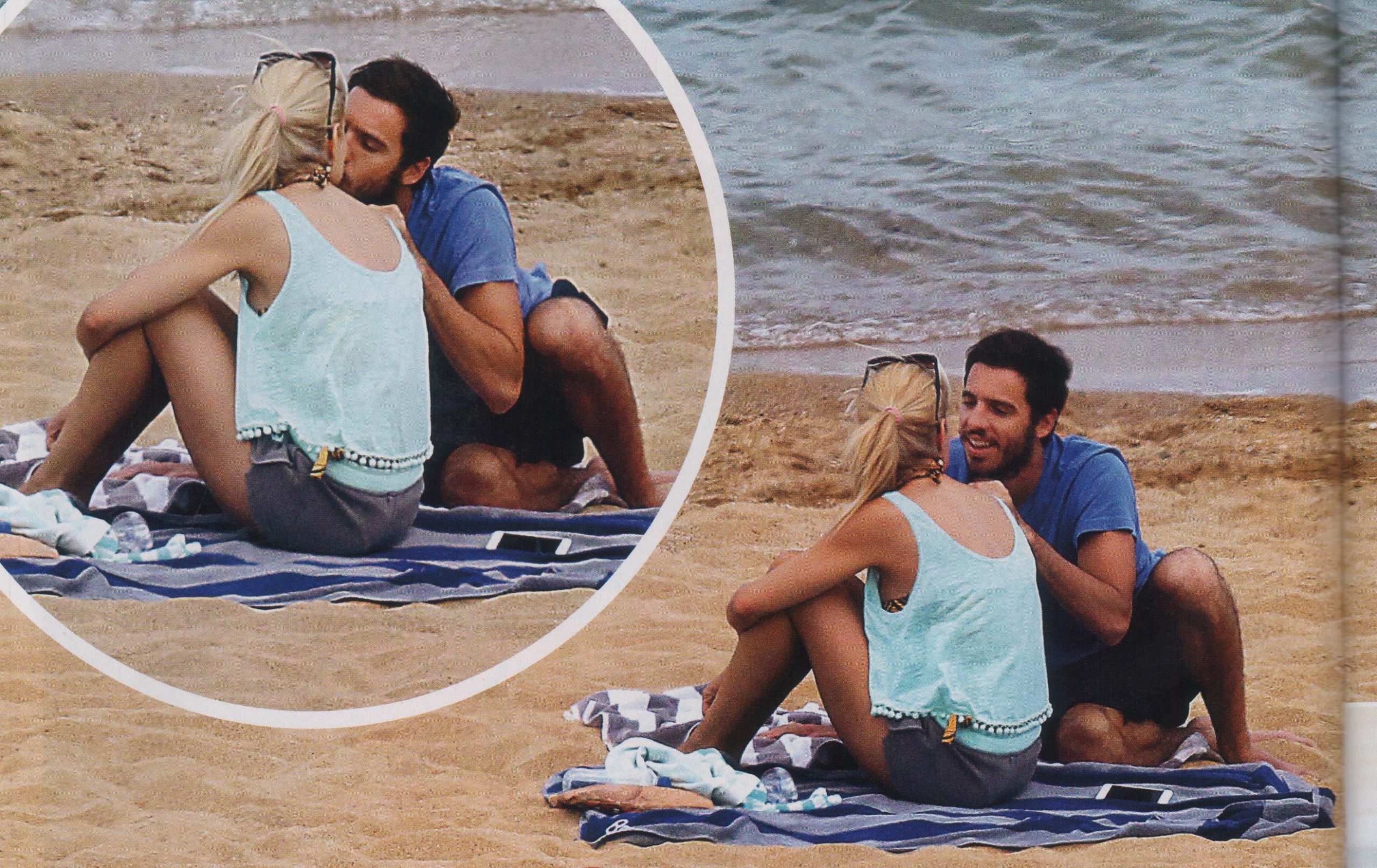 Η Δούκισσα Νομικού ερωτευμένη στην παραλία – ΦΩΤΟ