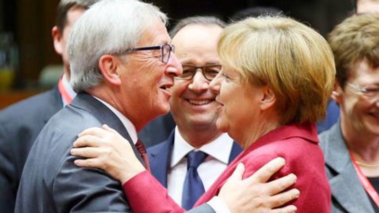 Συνάντηση Μέρκελ, Ολάντ και Γιούνκερ για το μέλλον της Ευρώπης