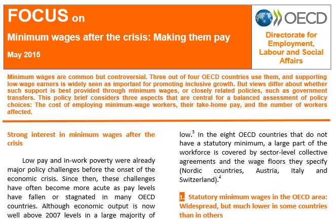 ΟΟΣΑ: Με πόσες ώρες εργασίας ξεφεύγεις από τη φτώχεια