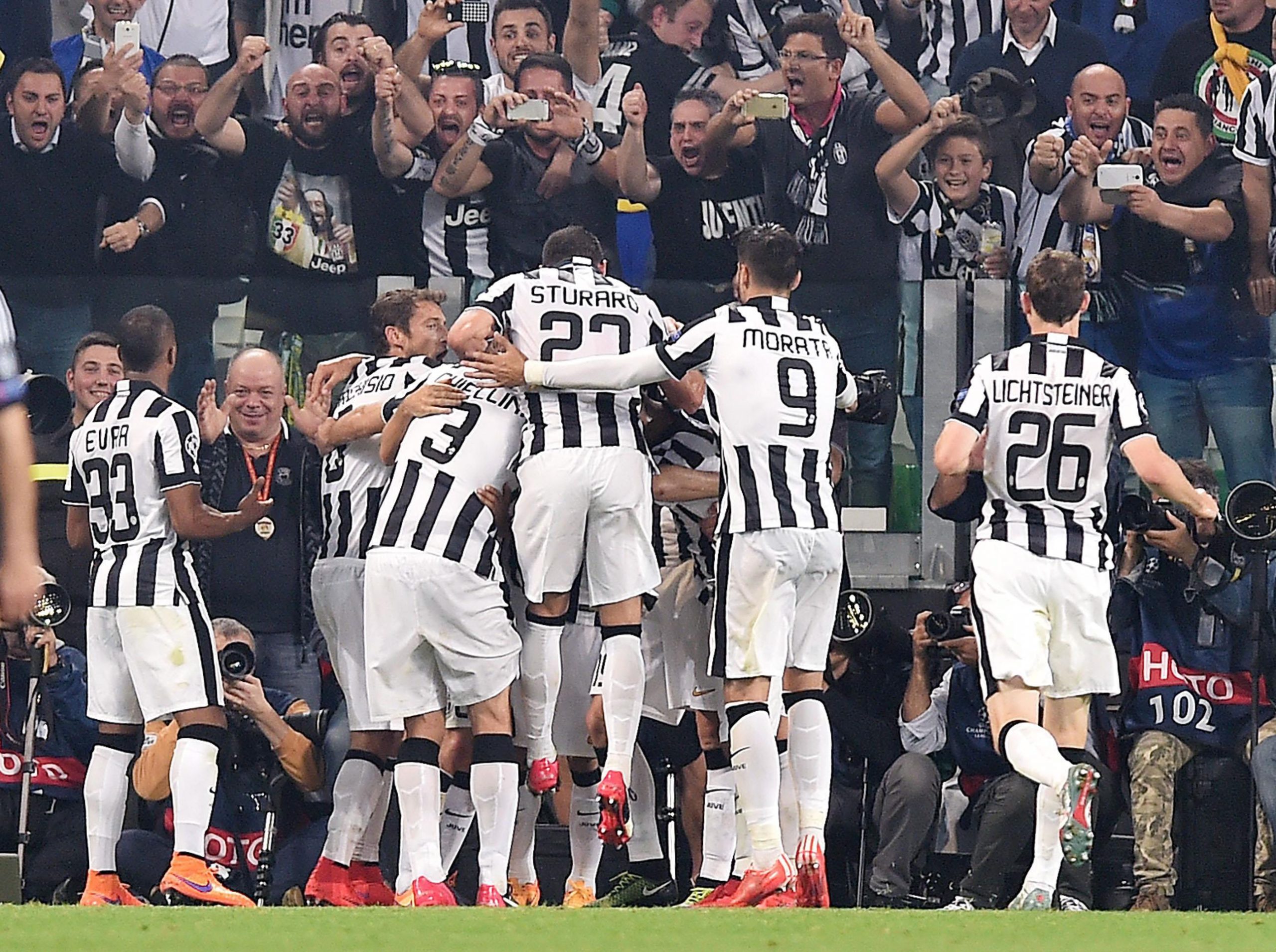 Γιουβέντους – Ρεάλ 2-1 (Τελικό)