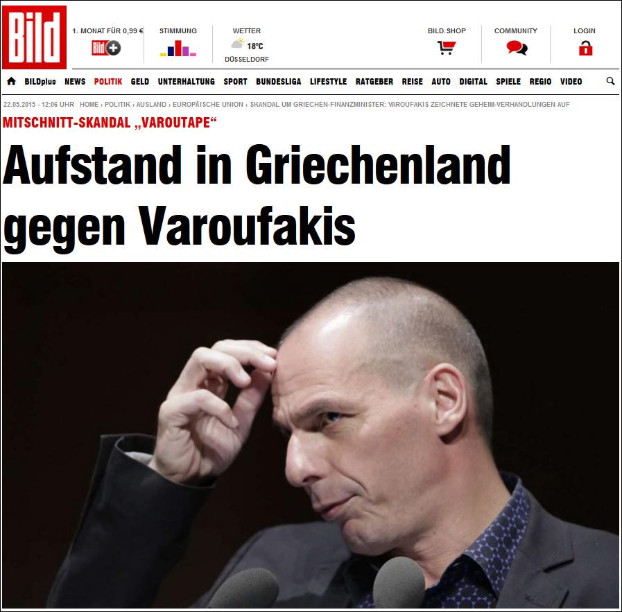 Bild: Το “Varoufake” και το… “Varoutape”