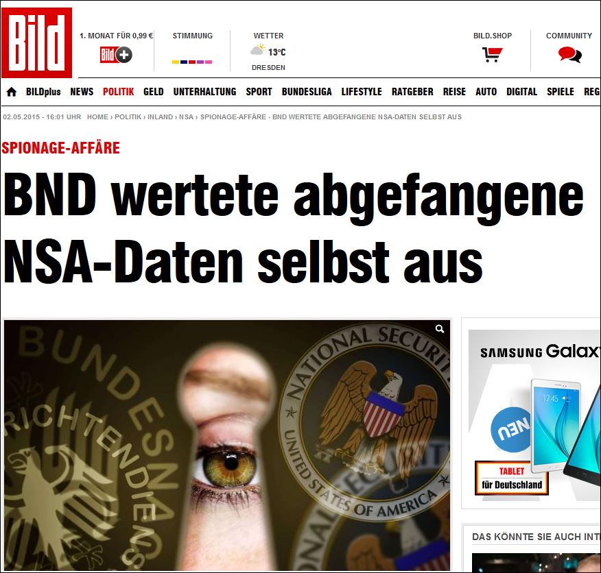 Σε δύσκολη θέση η Μέρκελ με το σκάνδαλο κατασκοπείας