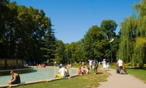 Margaret Island in Budapest Hungary