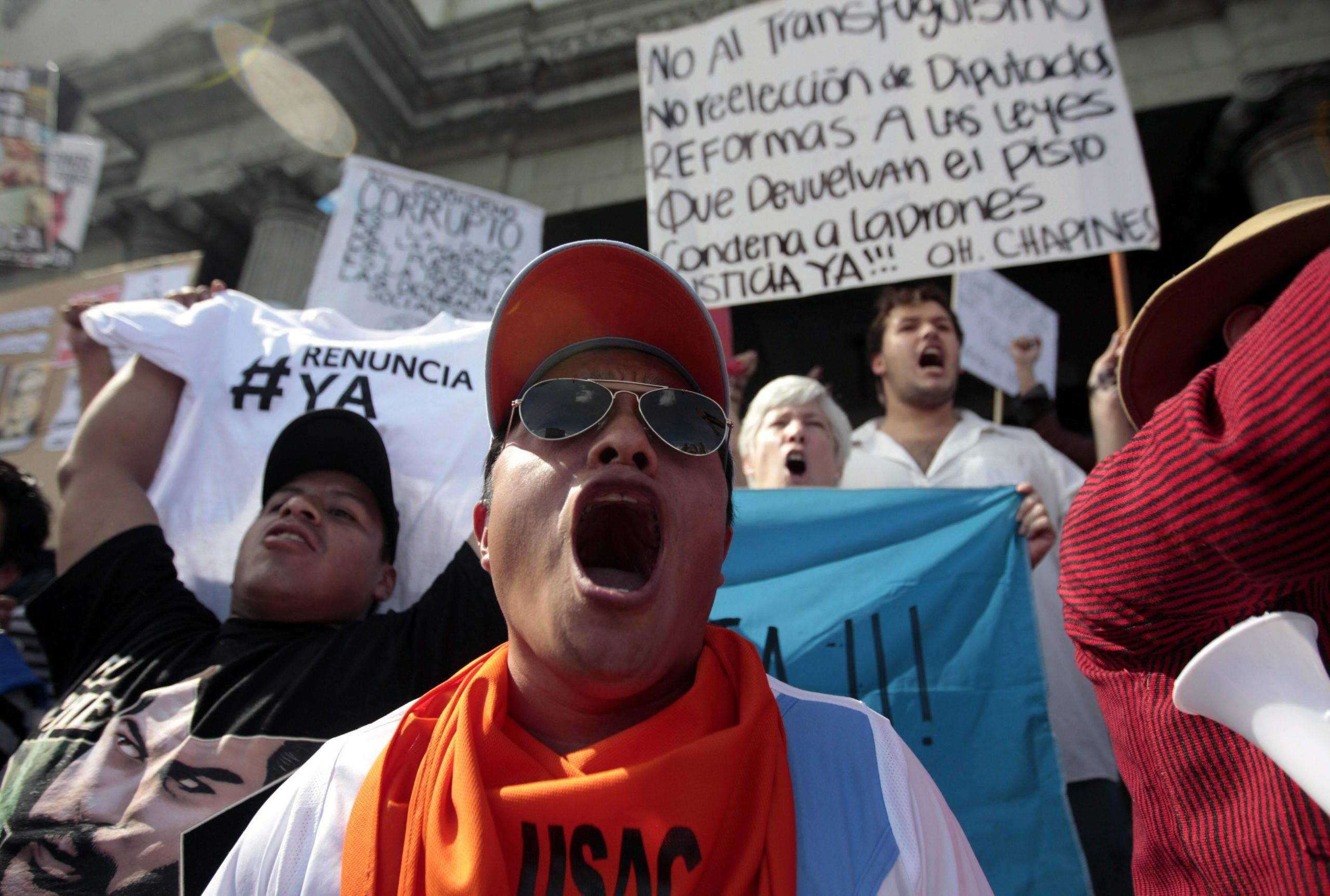 Γουατεμάλα- Ογκώδης διαδήλωση κατά της διαφθοράς