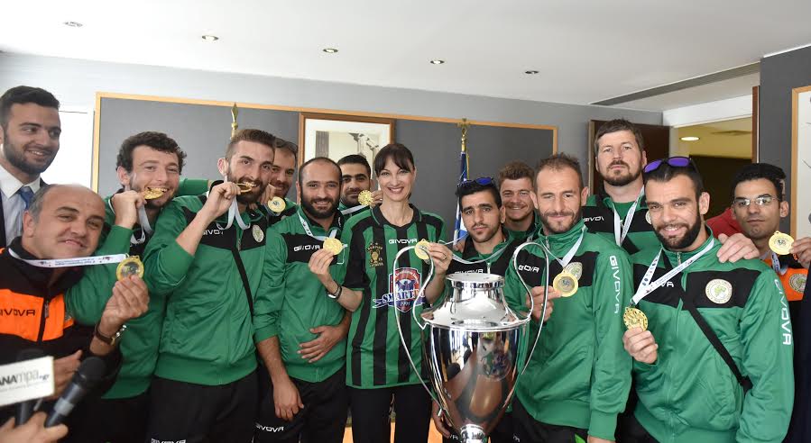 Τα συγχαρητήρια της Κουντουρά στους… πρωταθλητές – ΦΩΤΟ