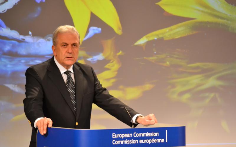 Την Ευρωπαϊκή Ατζέντα για τη Μετανάστευση παρουσίασε ο Αβραμόπουλος