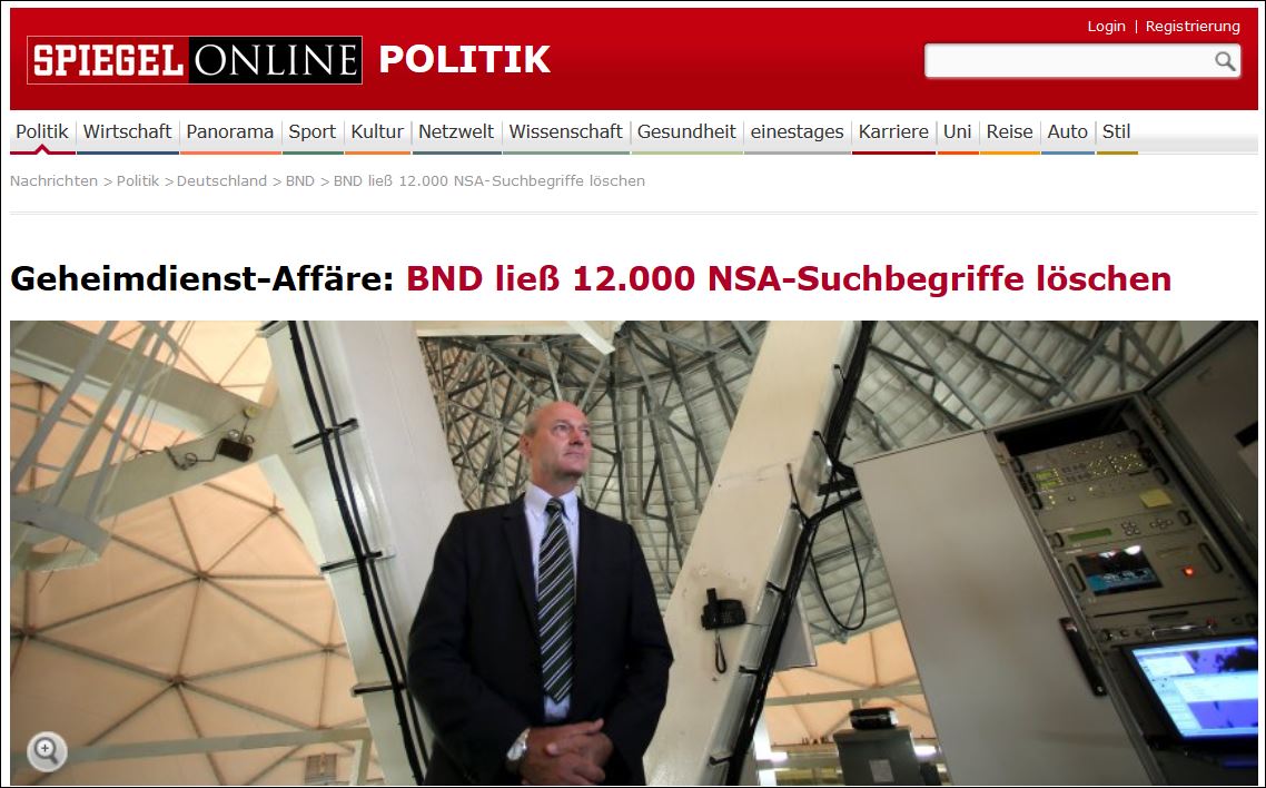 Το Spiegel για το σκάνδαλο κατασκοπείας της NSA
