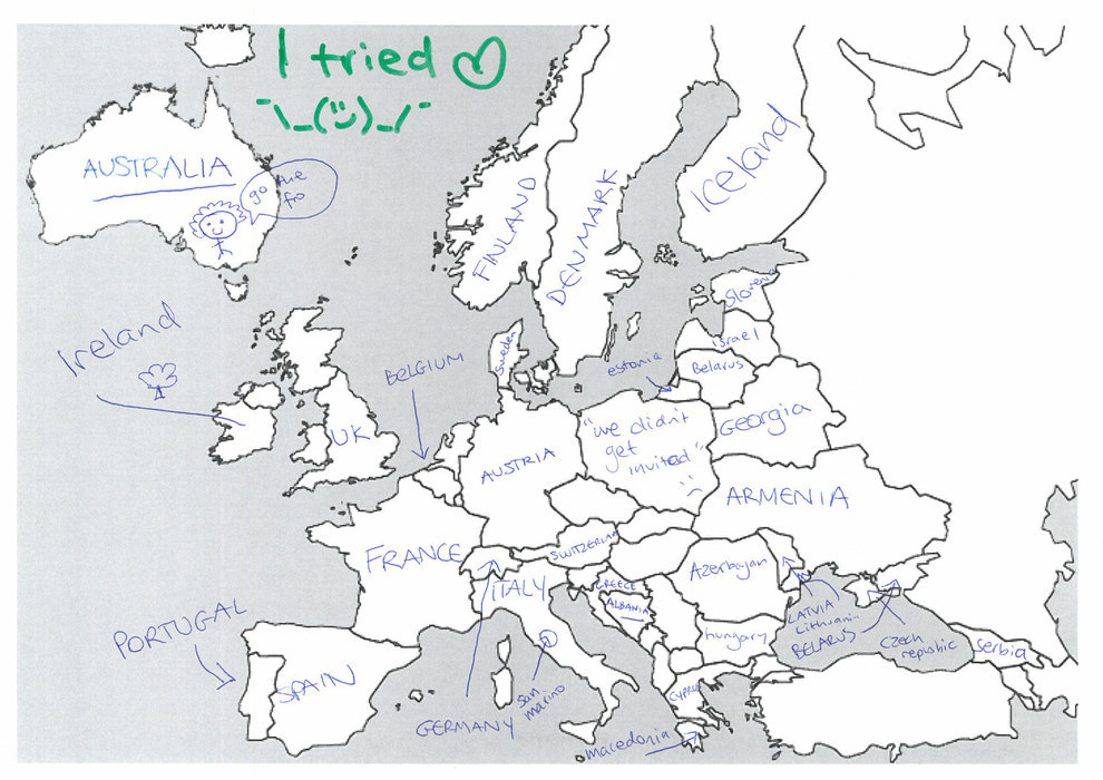 Συμμετέχουν στη Eurovision αλλά δεν ξέρουν που πέφτει η Ελλάδα