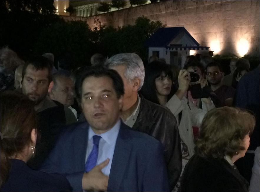 Η απογοήτευση του Άδωνι για τη διαδήλωση στο Σύνταγμα