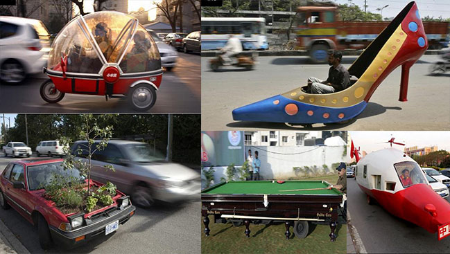 Τα πιο περίεργα αυτοκίνητα στον κόσμο – ΦΩΤΟ