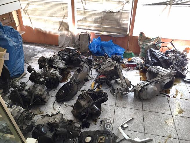 Είχαν κλέψει 145 μοτοσικλέτες – ΦΩΤΟ