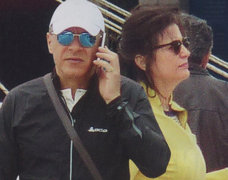 Απόδραση στη Σκιάθο για τον Σταύρο Θεοδωράκη και τη σύζυγό του – ΦΩΤΟ