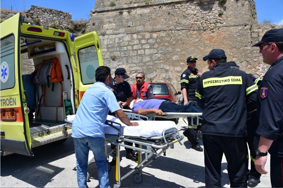 Τουρίστας έπεσε από το Παλαμήδι – ΦΩΤΟ