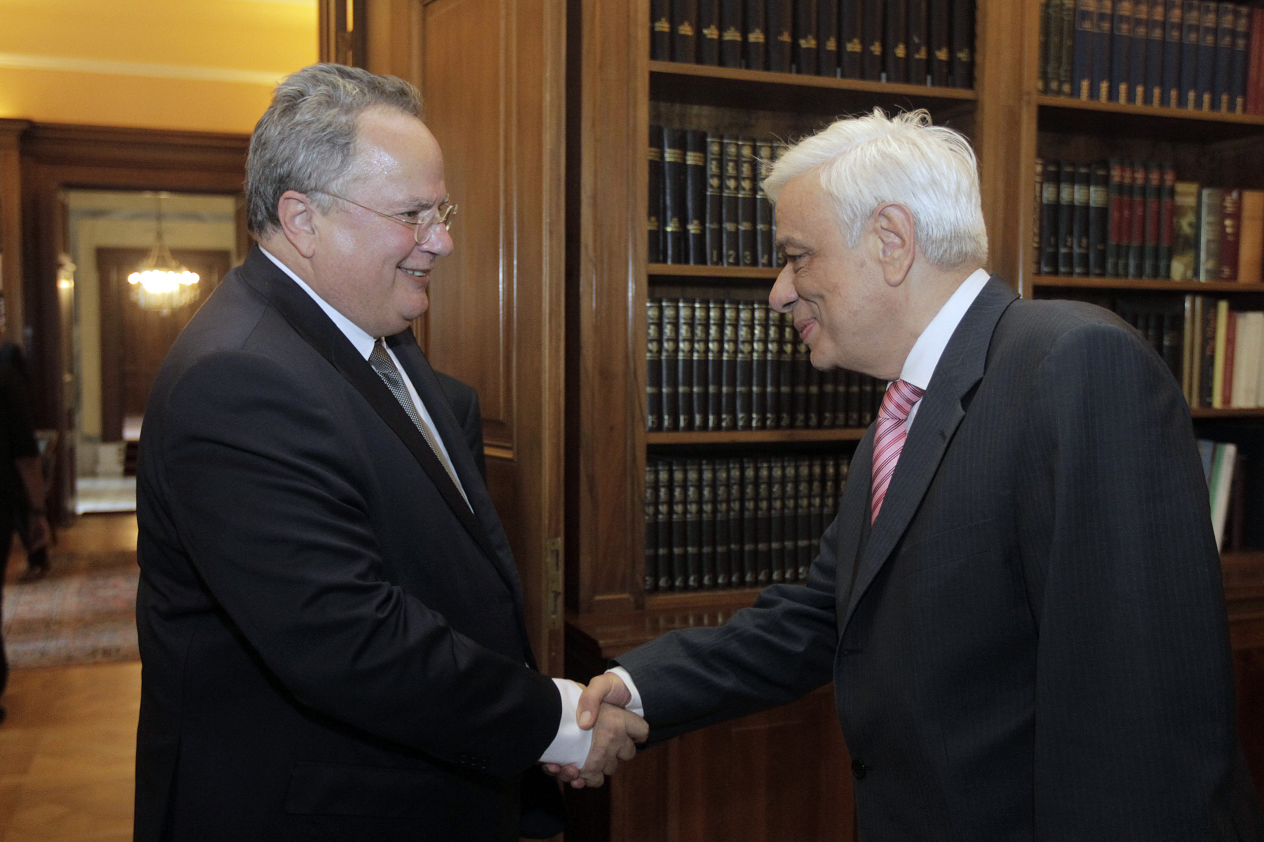 Στο Προεδρικό Μέγαρο ο Νίκος Κοτζιάς – ΦΩΤΟ