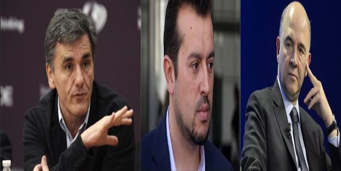 Ολοκληρώθηκε η συνάντηση Τσακαλώτου-Παππά με τον Μοσκοβισί