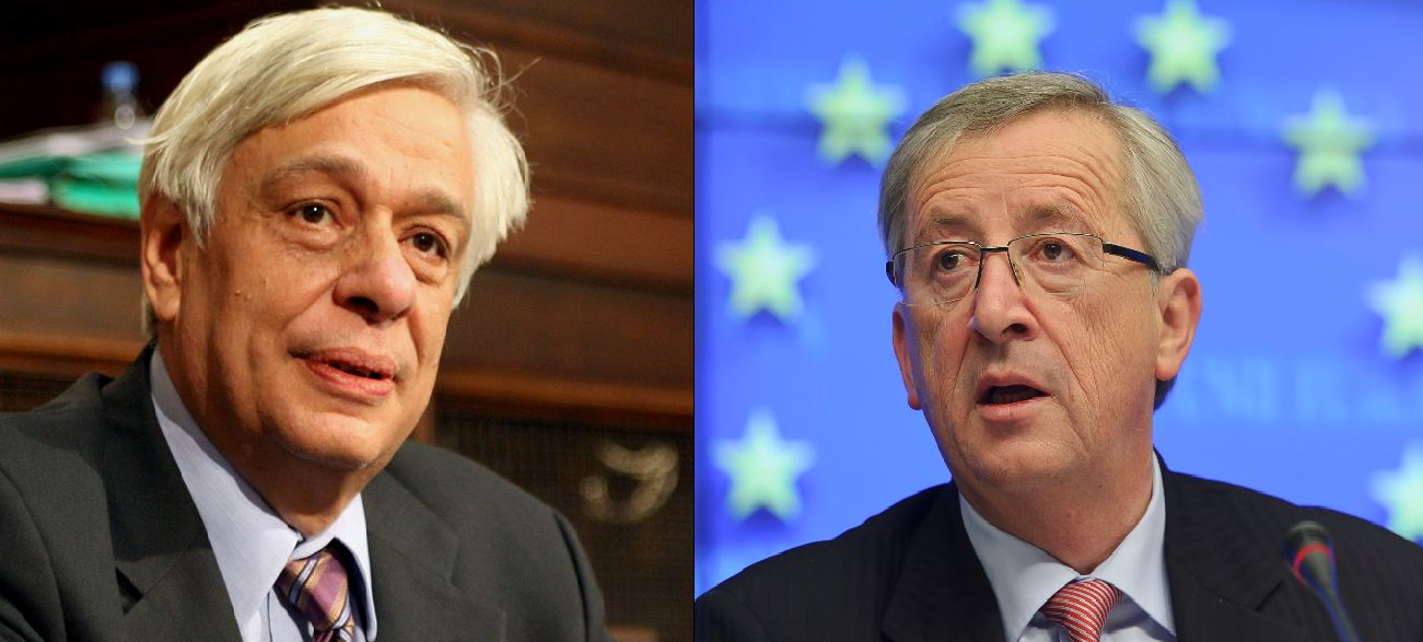 Τι είπε ο Γιούνκερ στον Παυλόπουλο