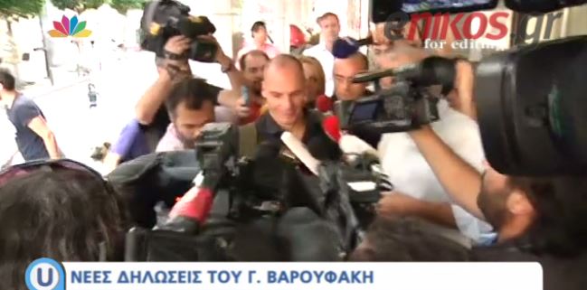 Βαρουφάκης: Υπάρχει διαπραγμάτευση – ΒΙΝΤΕΟ