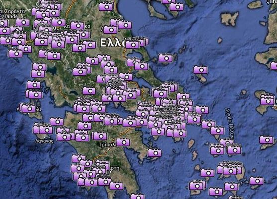 Όλη η Ελλάδα σε ένα κλικ – Δες Live εικόνα από δεκάδες σημεία