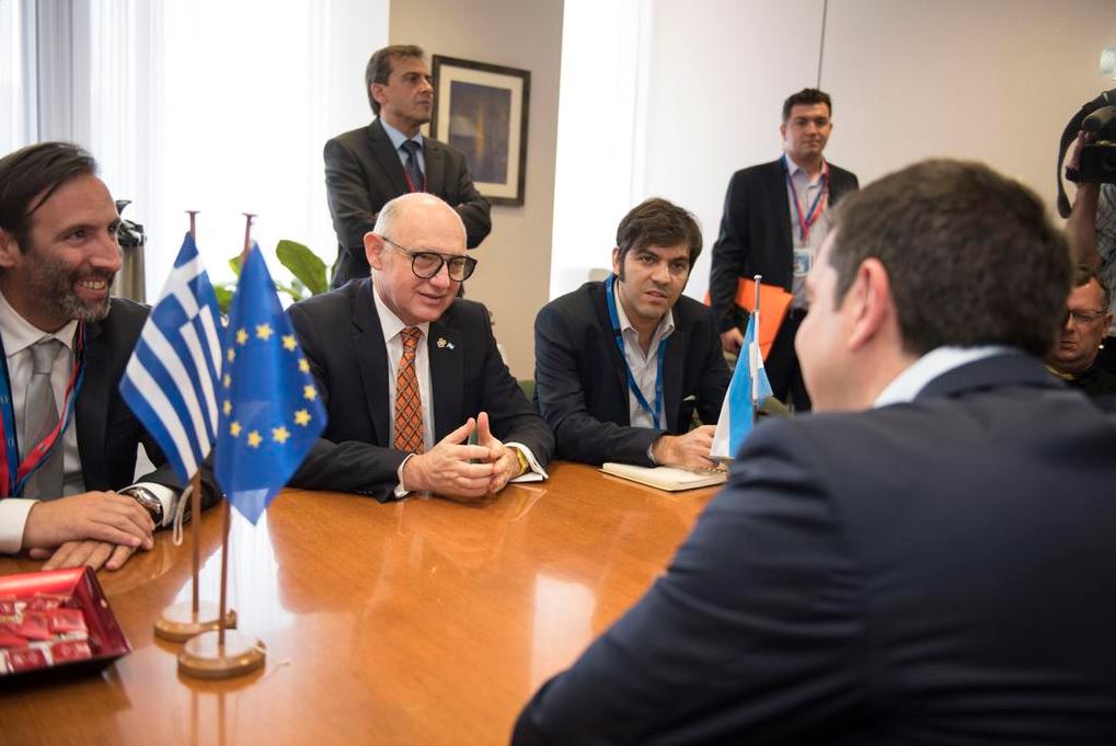 Βρυξέλλες: Συνάντηση Τσίπρα με τον ΥΠΕΞ της Αργεντινής