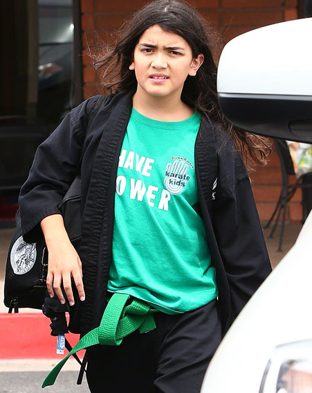 Michael Jackson’s third child was named Prince Michael Jackson II, the same name as his older brother, but somehow picked up the nickname Blanket [Splash]