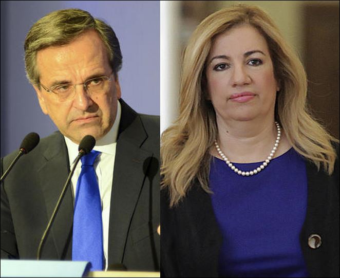 Συνάντηση Σαμαρά – Γεννηματά