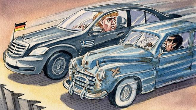 Τα καλύτερα σκίτσα της μάχης Ελλάδα- δανειστές – ΦΩΤΟ