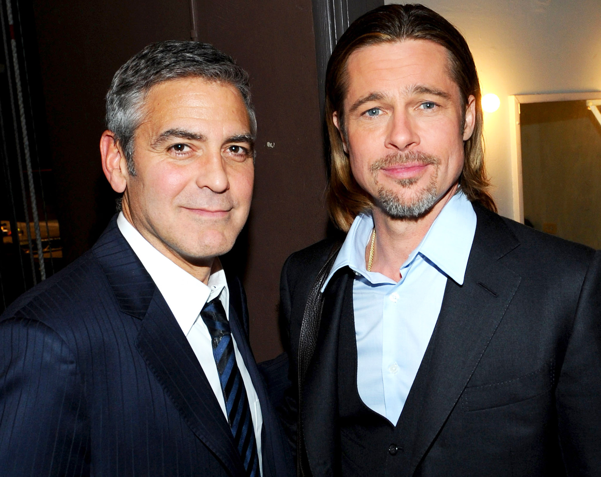 Σύννεφα στη σχέση Κλούνεϊ- Πιτ