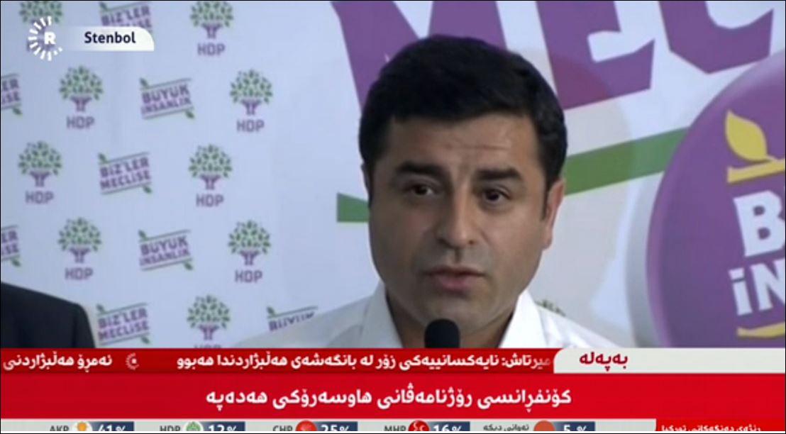 Ντεμιρτάς: Η νίκη αυτή είναι νίκη των καταπιεσμένων