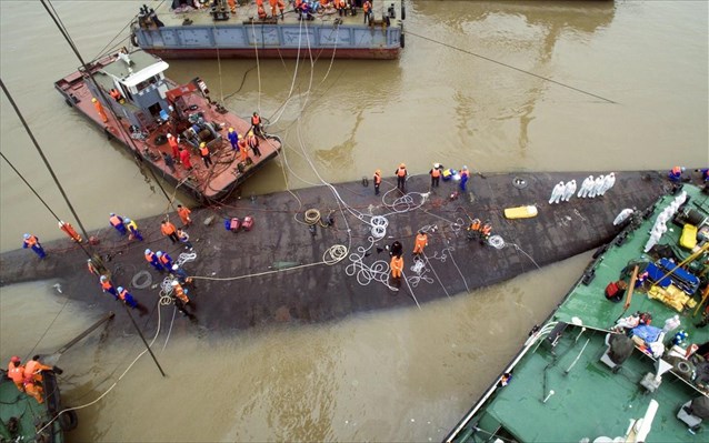 Στους 431 οι νεκροί από το ναυάγιο στην Κίνα
