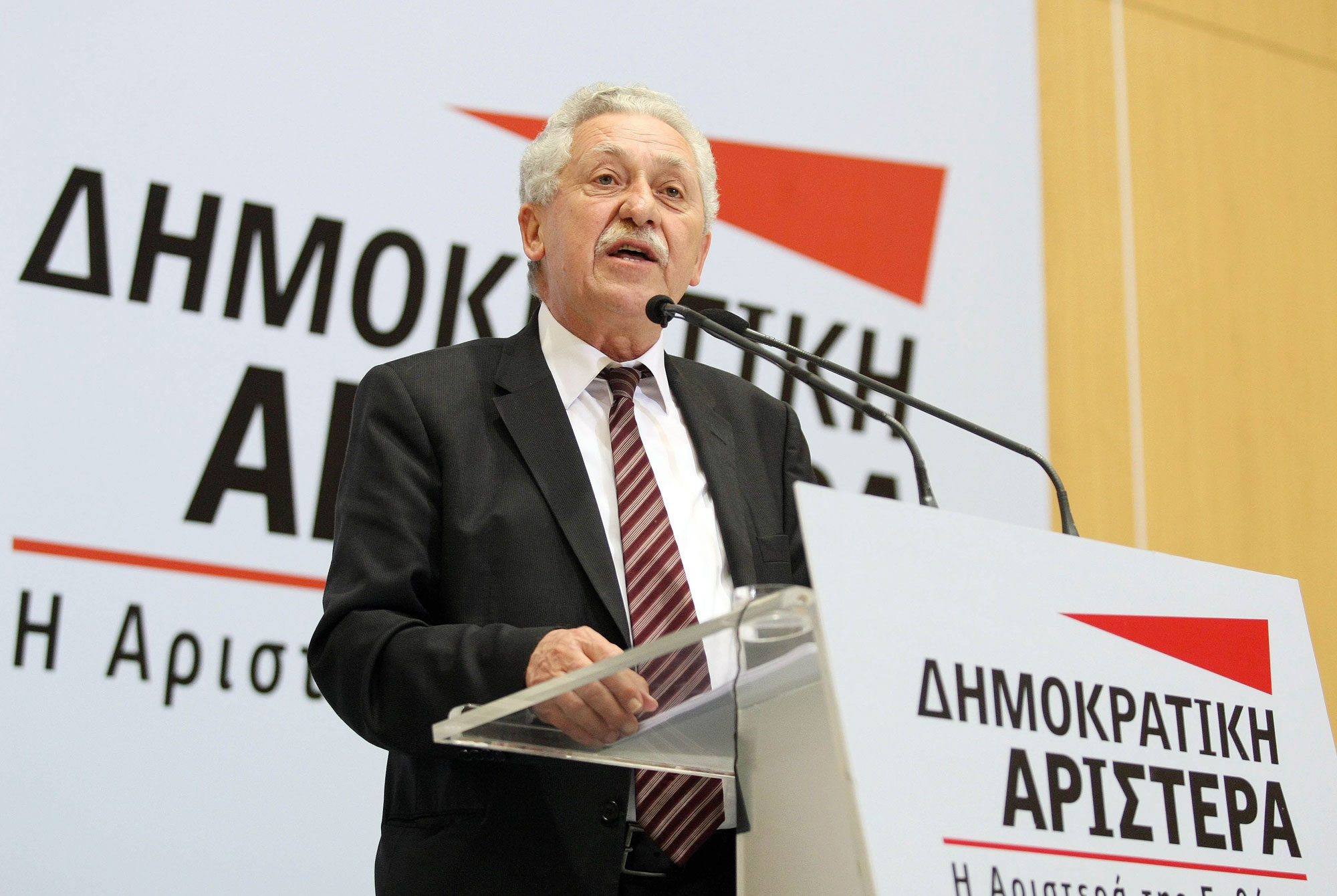 Κουβέλης: Εθνική συνεννόηση και όχι ρήξη