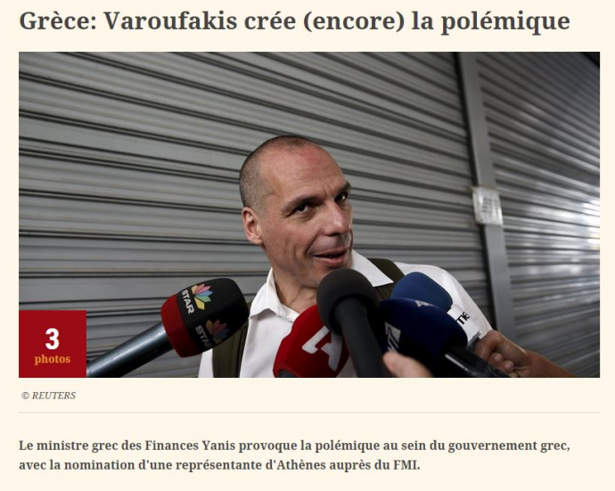 L’ Echo: Ο Βαρουφάκης προκαλεί άλλη μία διαμάχη