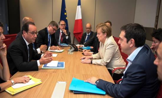 Ολοκληρώθηκε η συνάντηση Τσίπρα – Μέρκελ – Ολάντ – ΒΙΝΤΕΟ