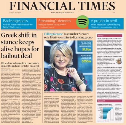 Financial Times: Στροφή της Ελλάδας και ελπίδα συμφωνίας